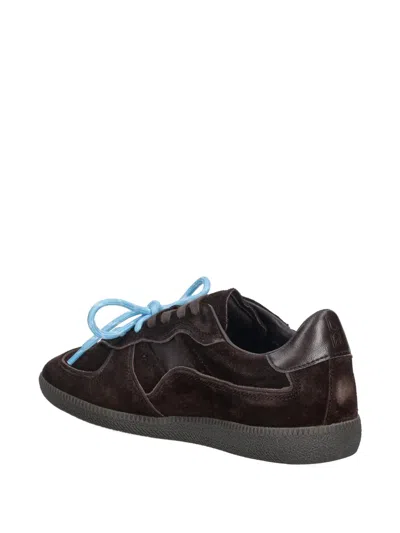 Nokwol August Suede Sneakers In Brown
