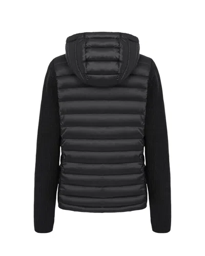 Colmar Giubbino Con Cappuccio E Maniche In Maglia Nero In Black