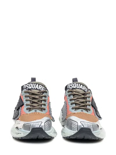 Dsquared2 Dsquared Men Multicolor Fabric Sneakers In Multi