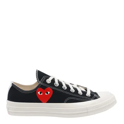 Converse X Comme Des Garçons Play Shoes In Black
