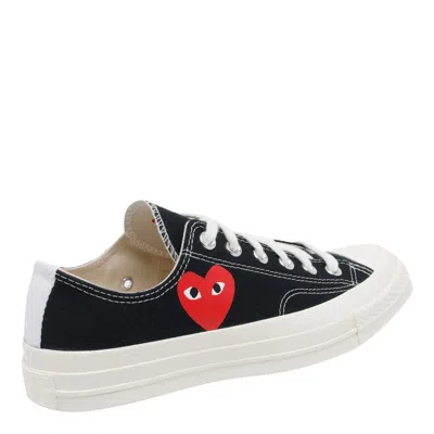 Converse X Comme Des Garçons Play Shoes In Black