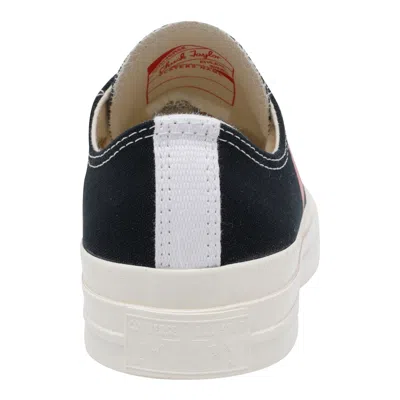 Converse X Comme Des Garçons Play Shoes In Black
