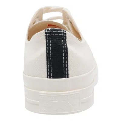 Converse X Comme Des Garçons Play Shoes In White