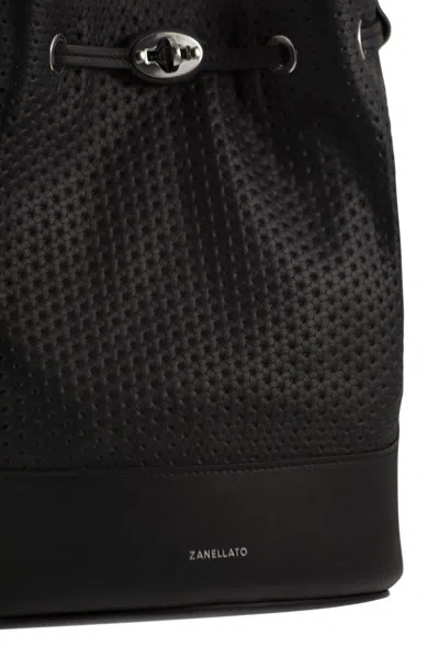 Zanellato Monda' - Leather Bucket Bag S
