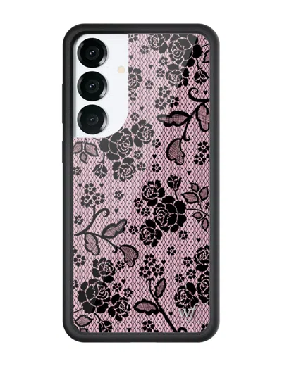 Wildflower Lace Lover Samsung Galaxy Case In Pink