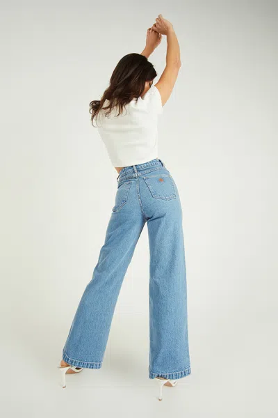 Abrand 94 High & Wide Petite Debbie In Blue