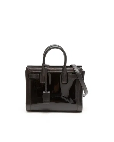 Saint Laurent The Sac De Jour Bag In Its Medium Size. In Black
