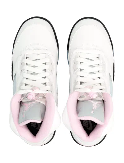Nike Air Jordan 5 Retro Medium Soft Pink Sneakers In Multi