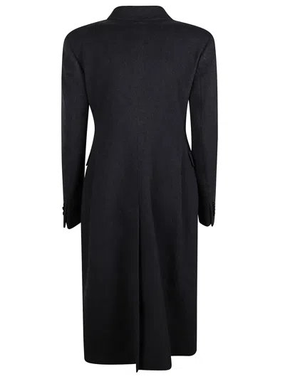 Tagliatore Wool And Cashmere Coat In Gray