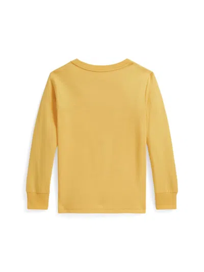 Polo Ralph Lauren Polo Bear T-shirt In Yellow