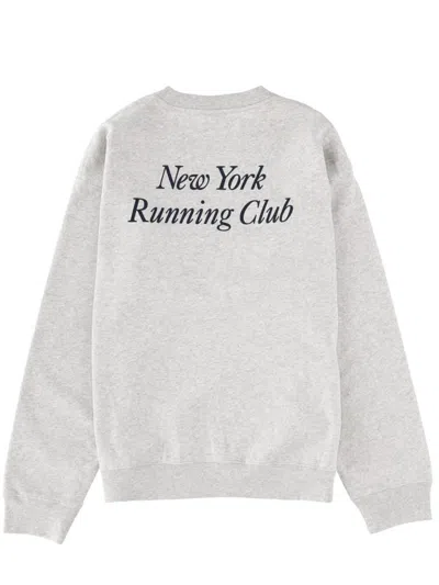 Sporty &amp; Rich Sweatshirt With Logo In Gray