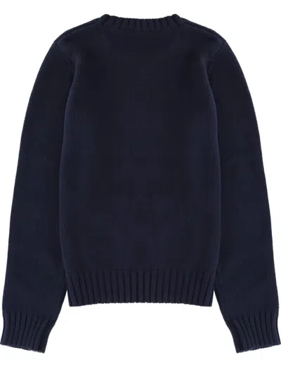 Sporty &amp; Rich Jersey With Logo In Blue