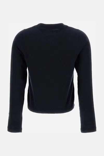 Extreme Cashmere N 451 Lisa Cotton Cashmere Top In Blue