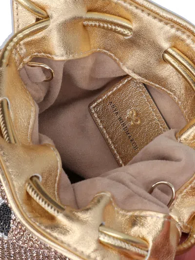 Anya Hindmarch Eyes Shoulder Bag In Gold