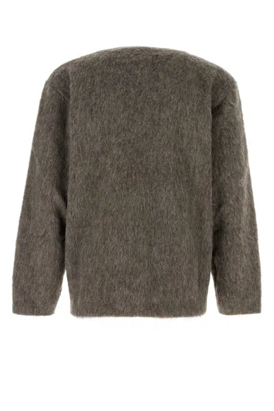 Our Legacy Wool Blend Oversized Cardigan Front Pockets