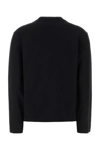Jil Sander Multicolor Cotton T-shirt Set In Black