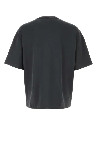 Apc Graphite Cotton Oversize T-shirt In Gray