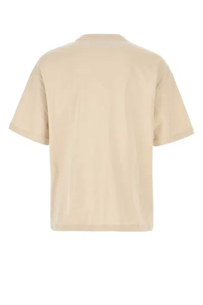 Apc Cotton Oversize T Shirt Short Sleeves Crew Neck In Neutral