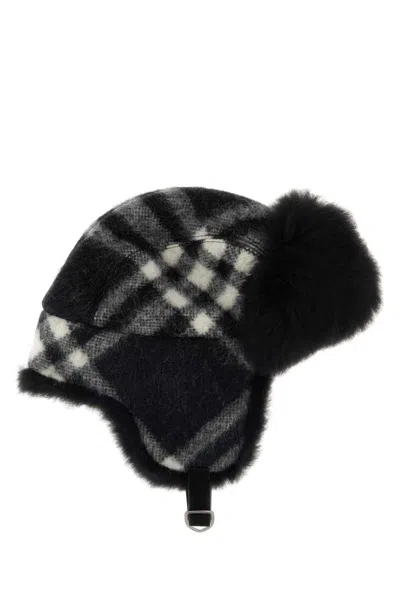 Burberry Embroidered Wool Hat In Multi