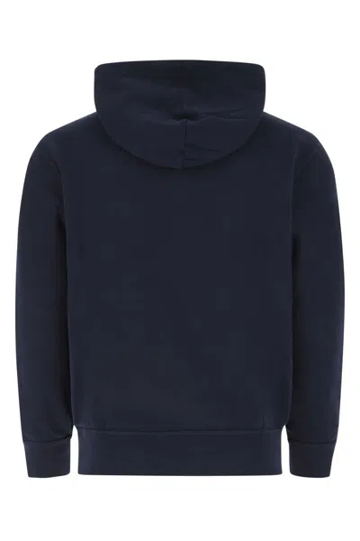 Polo Ralph Lauren Blue Cotton Blend Sweatshirt In Blue