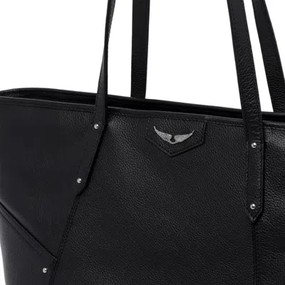 Zadig & Voltaire Z Shopper Bag In Black