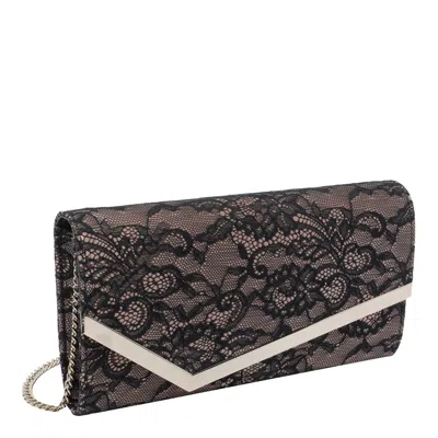 Jimmy Choo Emmie Chain Wallet In Brown