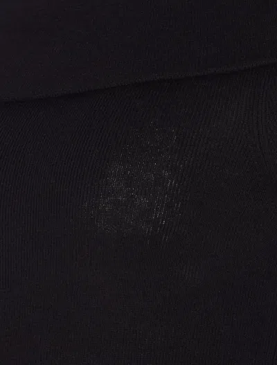 Lisa Yang Off-shoulder Cotton And Cashmere Top In Black