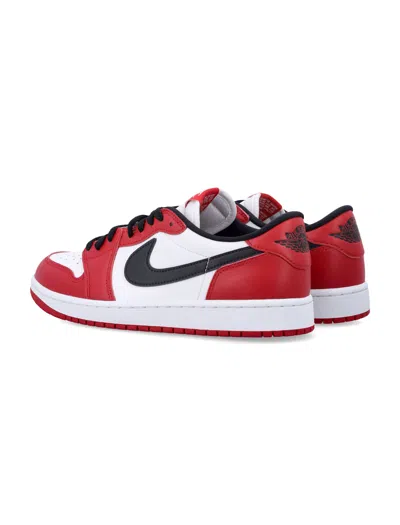 Nike Air Jordan 1 Low Og Chicago Leather Sneakers In Multi