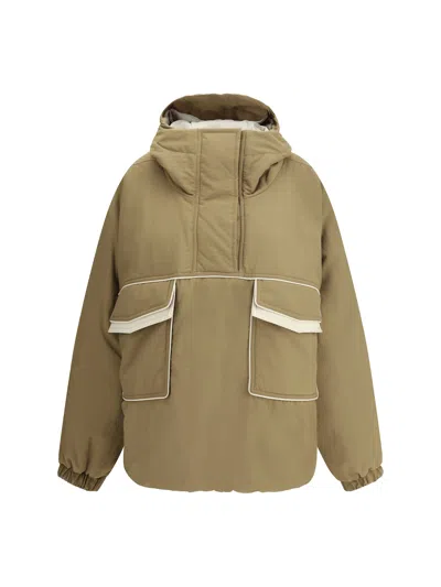 Marbell Zoe Anorak Jacket In Polyamide In Green