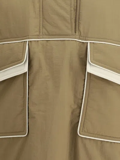 Marbell Zoe Anorak Jacket In Polyamide In Green