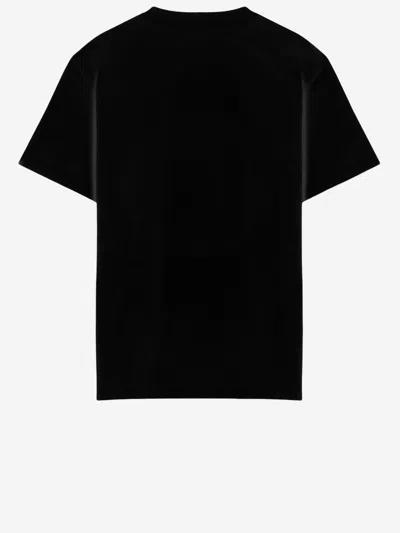 Versace Medusa Cotton T-shirt In Black