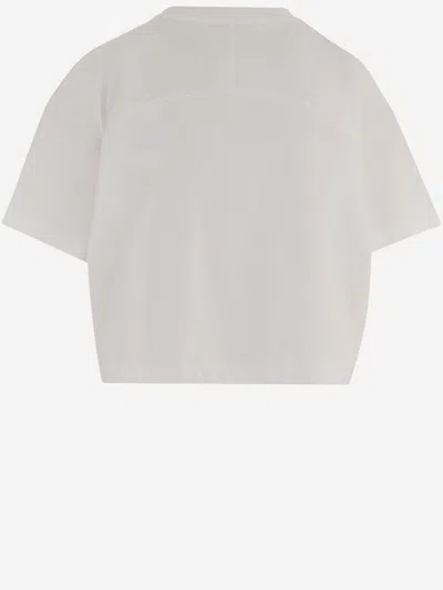 Casablanca Cotton T-shirt With Logo In White