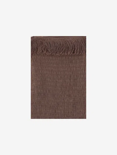 By Malene Birger Valia Mini Dress In Brown