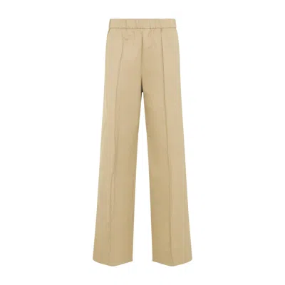 Jil Sander Track Inspired Relaxed Pants In Neutral