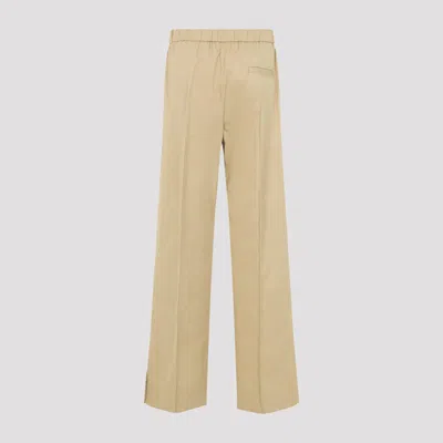 Jil Sander Track Inspired Relaxed Pants In Neutral