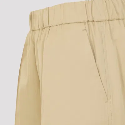 Jil Sander Track Inspired Relaxed Pants In Neutral