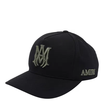 Amiri Ma Outline Baseball Cap In Brown