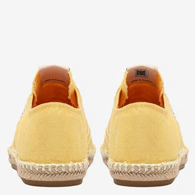 Autry Espadrilles Sandy In Cotton In Yellow