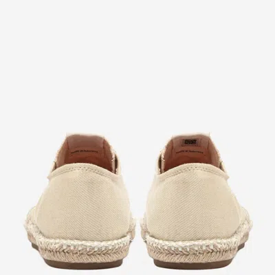 Autry Cotton Sandy Espadrilles In White