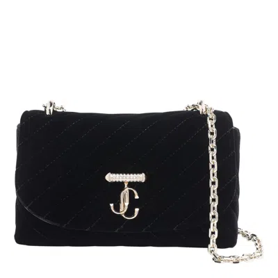 Jimmy Choo Curve Crossbody Bag In Black