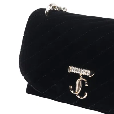 Jimmy Choo Curve Crossbody Bag In Black
