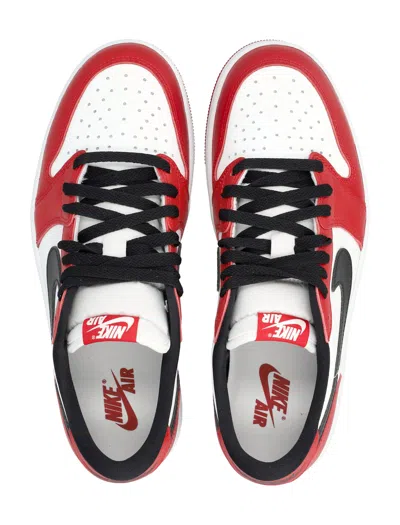 Nike Air Jordan 1 Low Og Chicago Leather Sneakers In Red