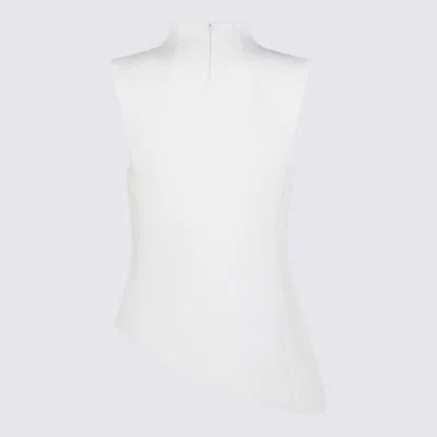 Khaite White Cotton Top In White