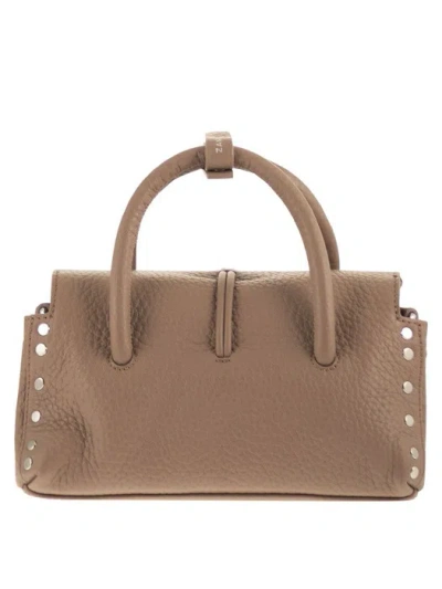 Zanellato Magnetic Shoulder Bag In Brown