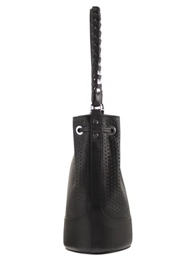 Zanellato Monda' - Leather Bucket Bag S In Black