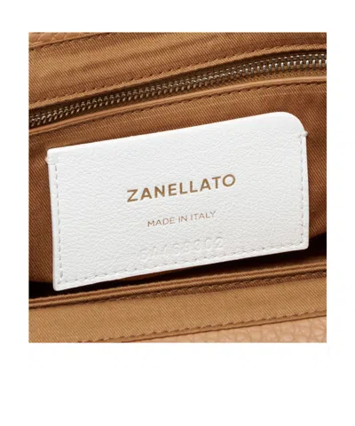 Zanellato Small Dotta Tote Bag In Brown
