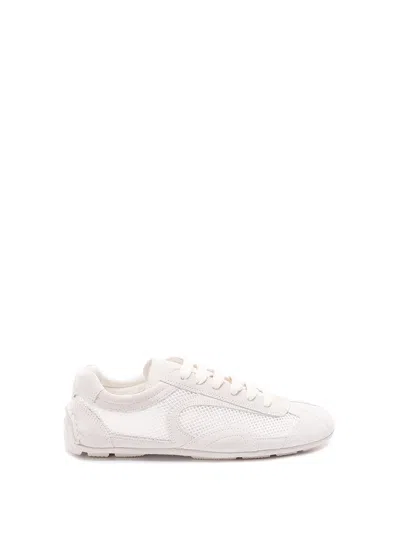 Prada `montecarlo` Sneakers In White