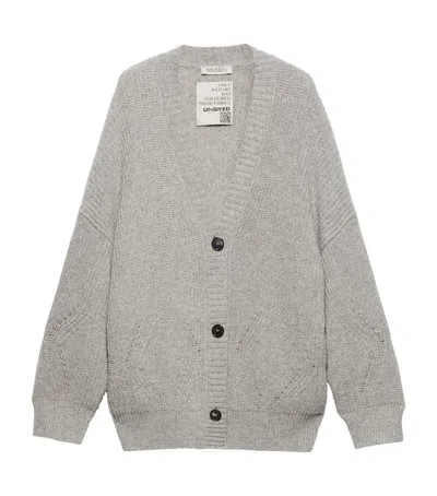 Max & Co Wool-blend Oversized Cardigan In Sand
