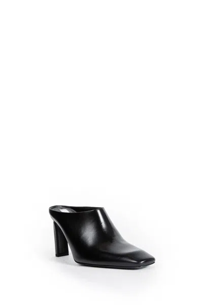 Totême Bar Box-leather Mules In Black