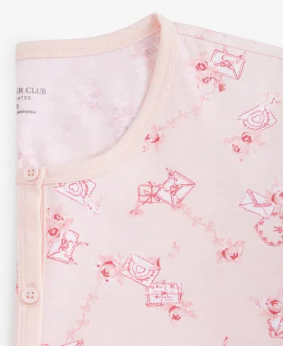 Charter Club Women's 2-pc. Cotton Printed Cropped Pajamas Set, Created For Macy's